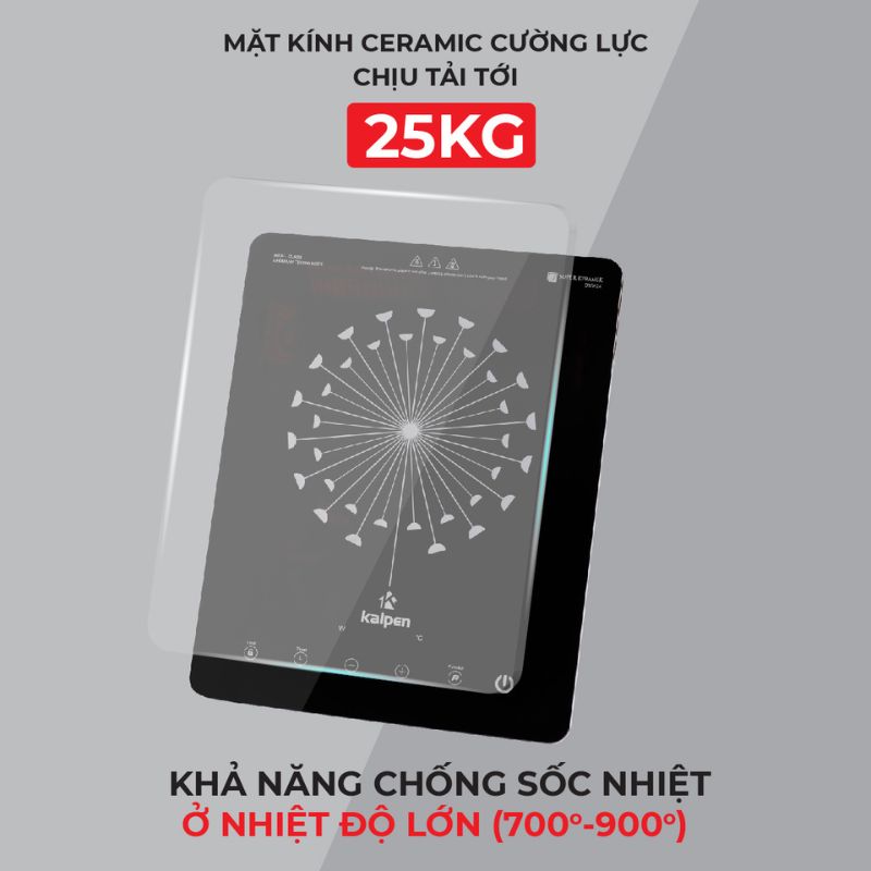 Bếp điện từ đơn Kalpen IK1 - Hàng chính hãng