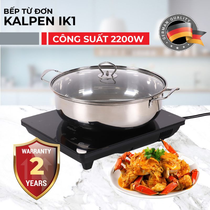 Bếp điện từ đơn Kalpen IK1 - Hàng chính hãng