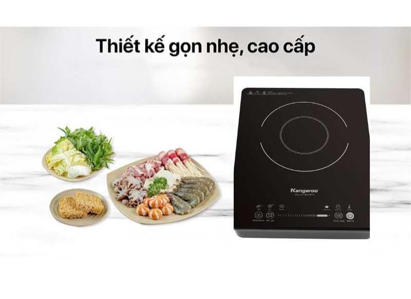 Bếp điện từ đơn Kangaroo KG20IC1 - Hàng chính hãng