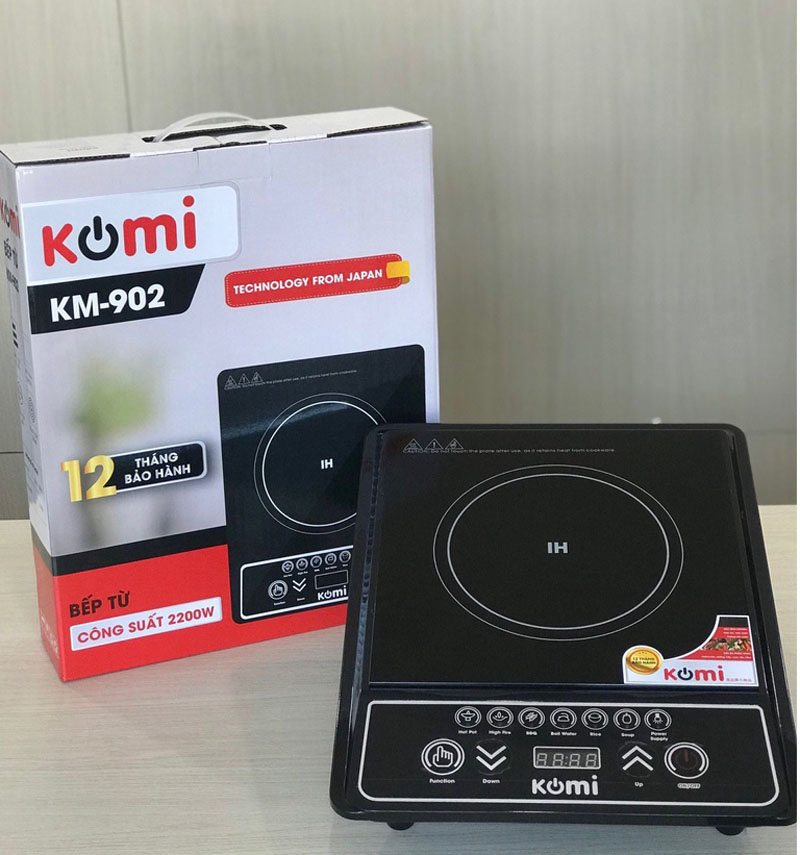 Bếp điện từ đơn Komi KM-902 - Hàng chính hãng