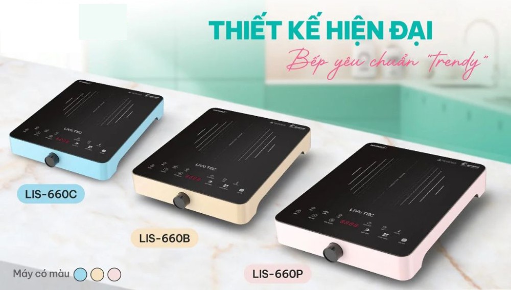 Bếp điện từ đơn Livotec LIS-560C/P/B - Hàng chính hãng
