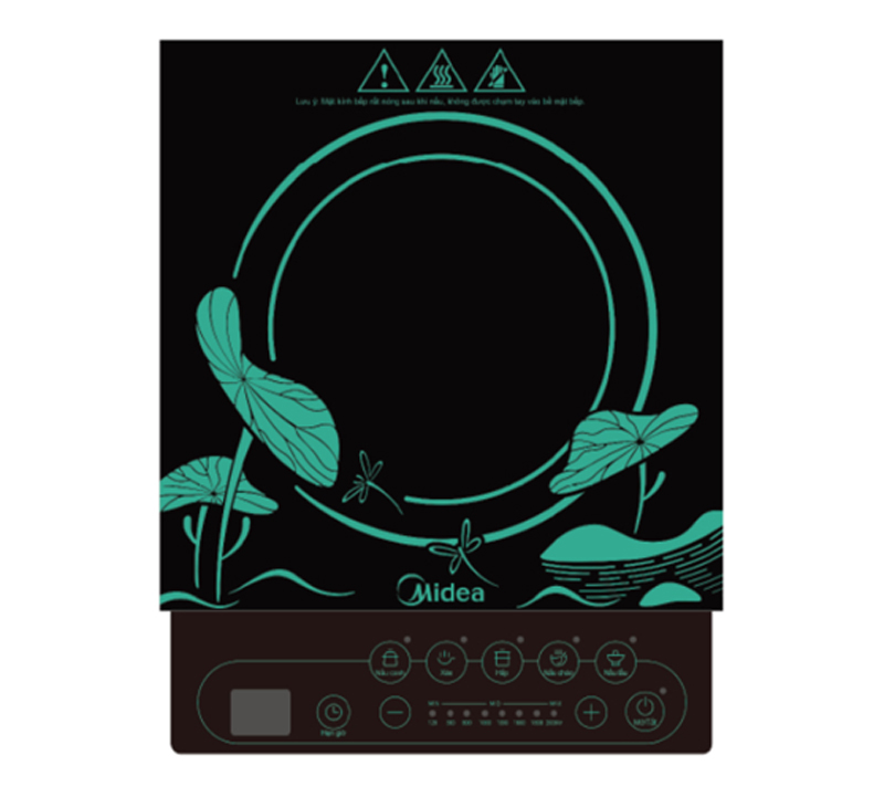 Bếp điện từ đơn Midea MI-B2023DA - Hàng chính hãng