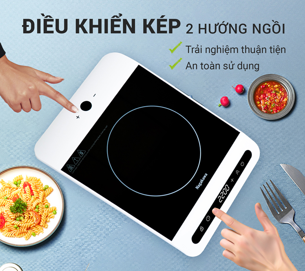 Bếp điện từ đơn Nagakawa NAG0712 - Hàng chính hãng