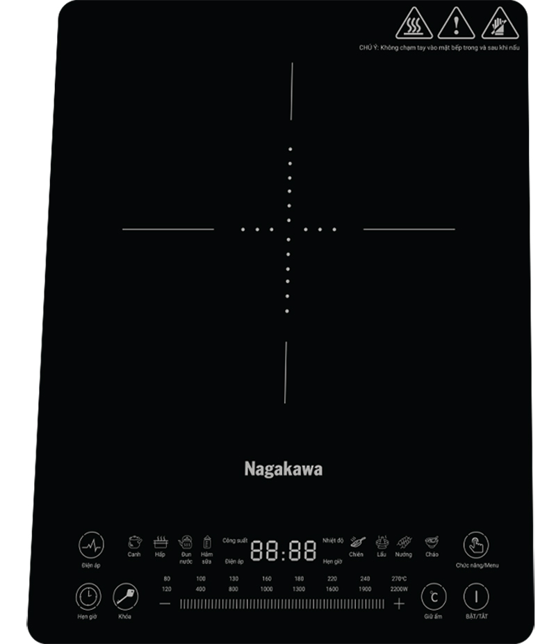 Bếp điện từ đơn Nagakawa NAG0713 - Hàng chính hãng