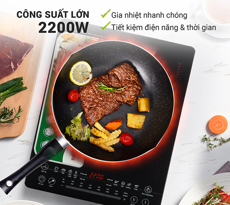 Bếp điện từ đơn Nagakawa NAG0713 - Hàng chính hãng