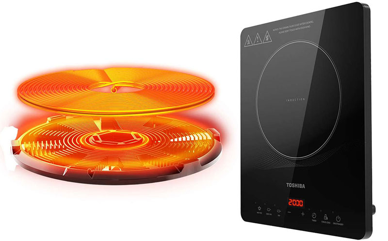 Bếp điện từ đơn Toshiba IC-20R1SV - Hàng chính hãng