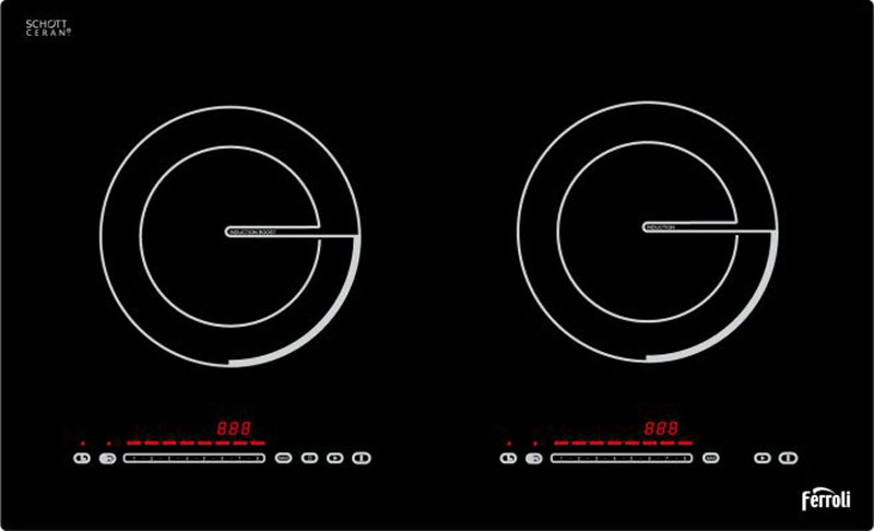 Bếp điện từ đôi Ferroli ID4000DD - Hàng chính hãng