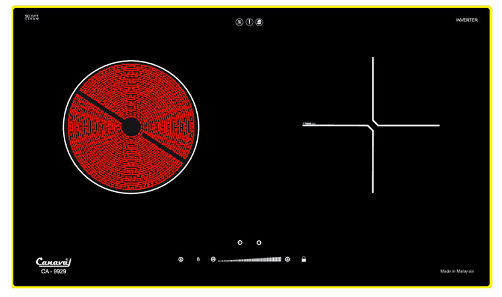 Bếp hồng ngoại điện từ Canaval CA-9929 - Hàng chính hãng