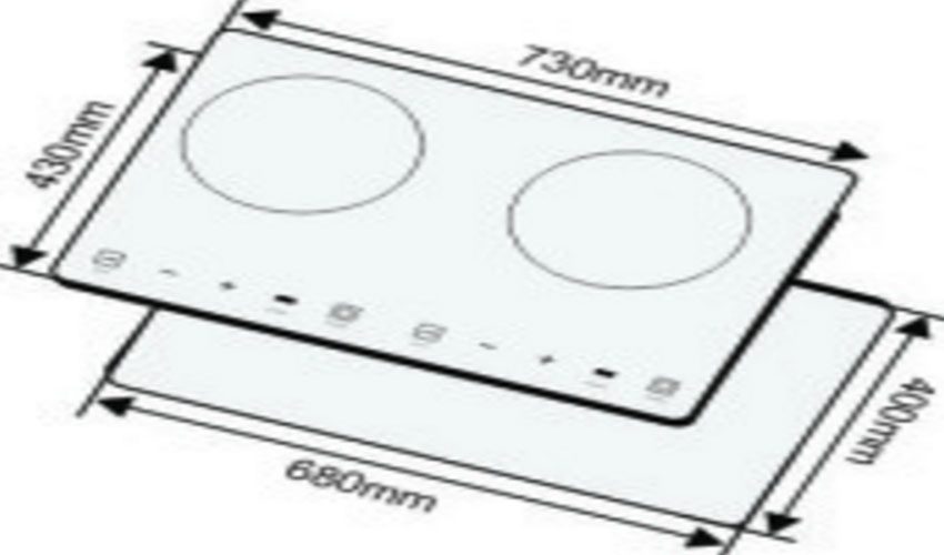 Bếp đôi điện từ hồng ngoại Capri CR-802KT - Hàng chính hãng