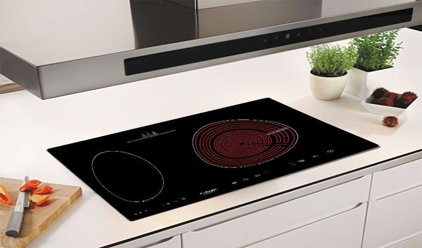 Bếp điện từ kết hợp hồng ngoại Capri CR-804HI - Hàng chính hãng