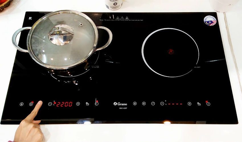 Bếp hồng ngoại điện từ Grasso GS3-207 - Hàng chính hãng