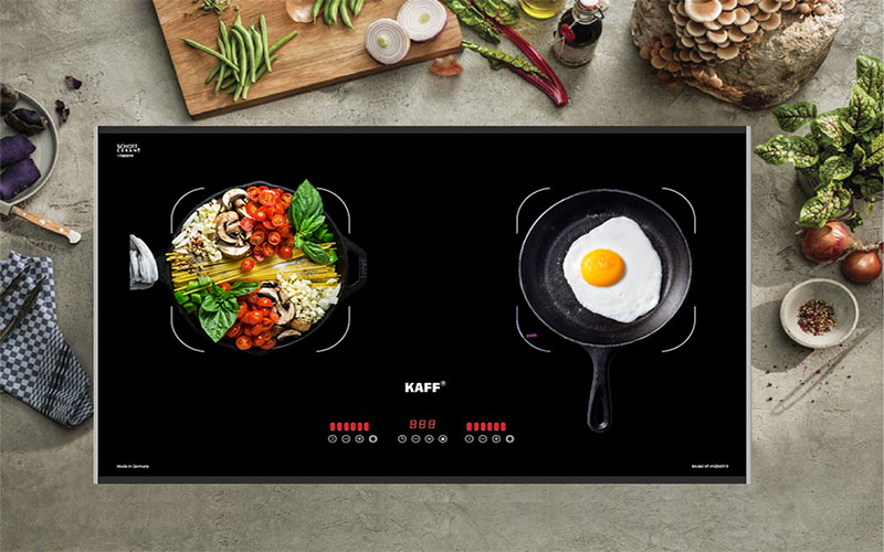 Bếp điện từ kết hợp hồng ngoại Kaff KF-EG901IH (Made in Germany) - Hàng chính hãng