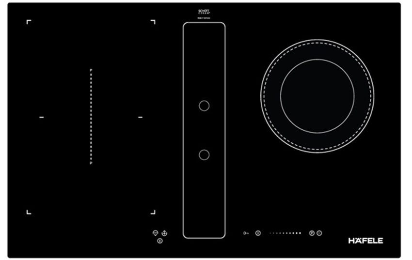 Bếp điện từ kết hợp hút mùi Hafele HC-IHH80A - Hàng chính hãng