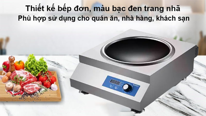 Bếp điện từ mặt lõm SQC WC-500B1 - Hàng chính hãng