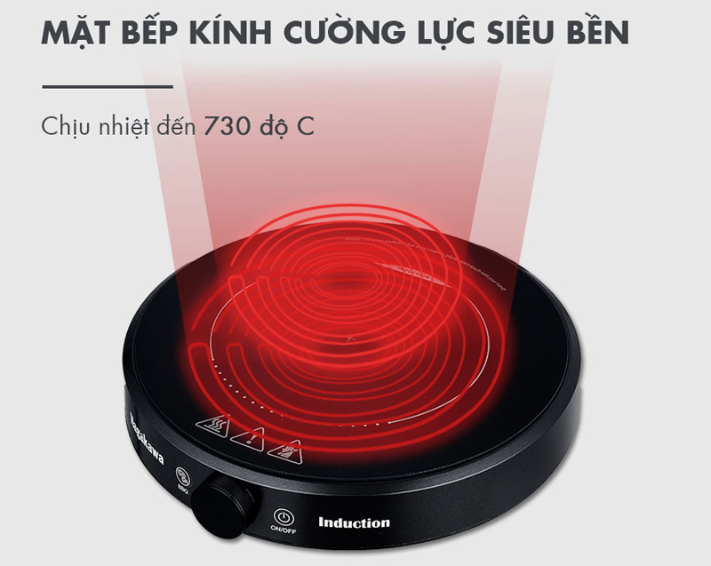 Bếp điện từ đa năng Nagakawa NAG0716 - Hàng chính hãng