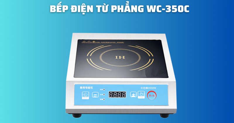 Bếp điện từ phẳng SQNC WC-350C - Hàng chính hãng