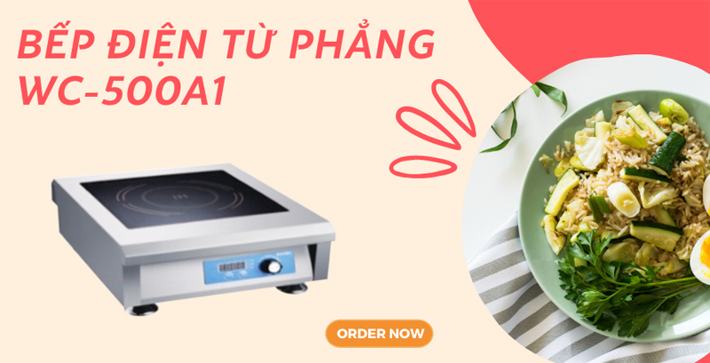 Bếp điện từ phẳng SQC WC-500A1 - Hàng chính hãng