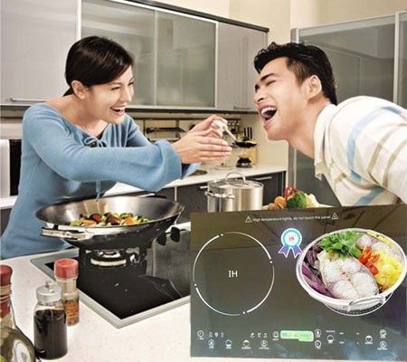 Bếp đôi hồng ngoại - điện từ Magic One MG-30 - Hàng chính hãng