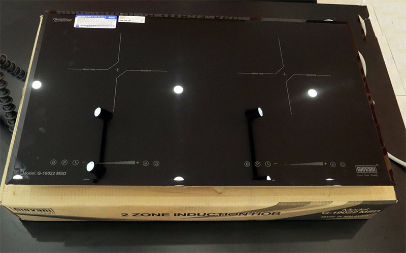 Bếp đôi điện từ Giovani G-19022MSD - Hàng chính hãng