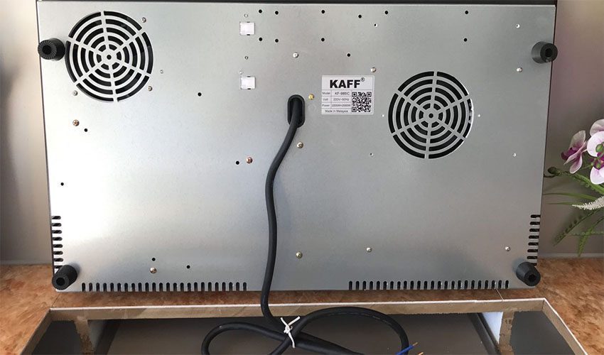 Bếp đôi điện từ Kaff KF-988II - Hàng chính hãng