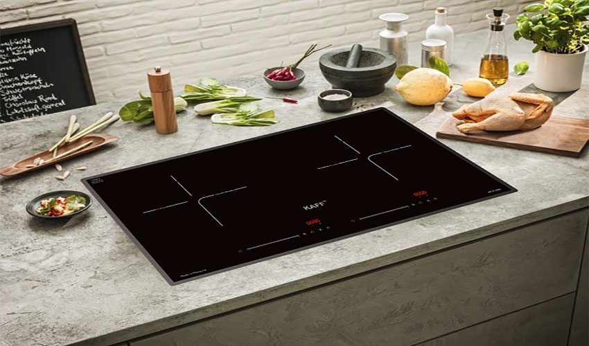 Bếp đôi điện từ Kaff KF-988II - Hàng chính hãng