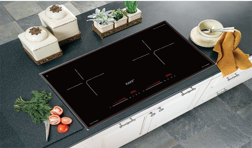 Bếp đôi điện từ Kaff KF-FL989II - Hàng chính hãng