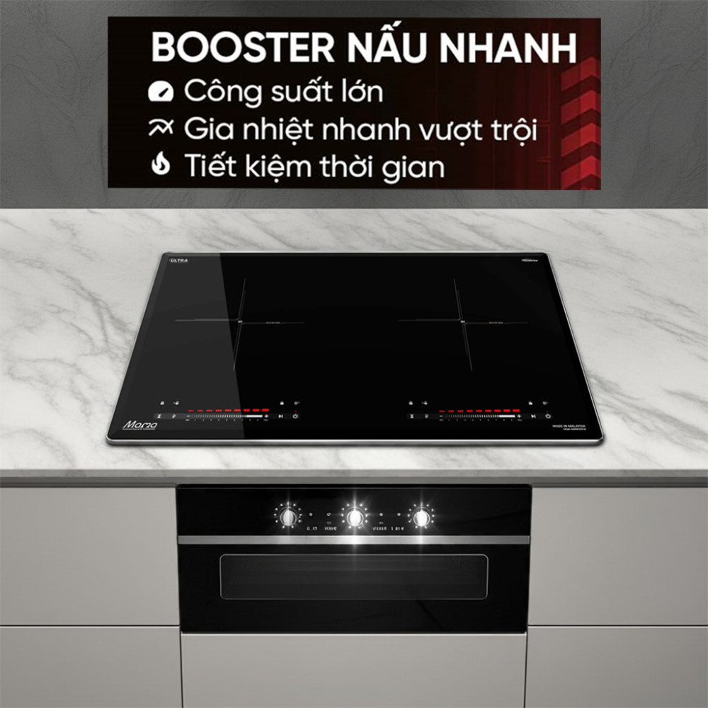 Bếp điện từ đôi Sunhouse Mama MMB82262-M - Hàng chính hãng