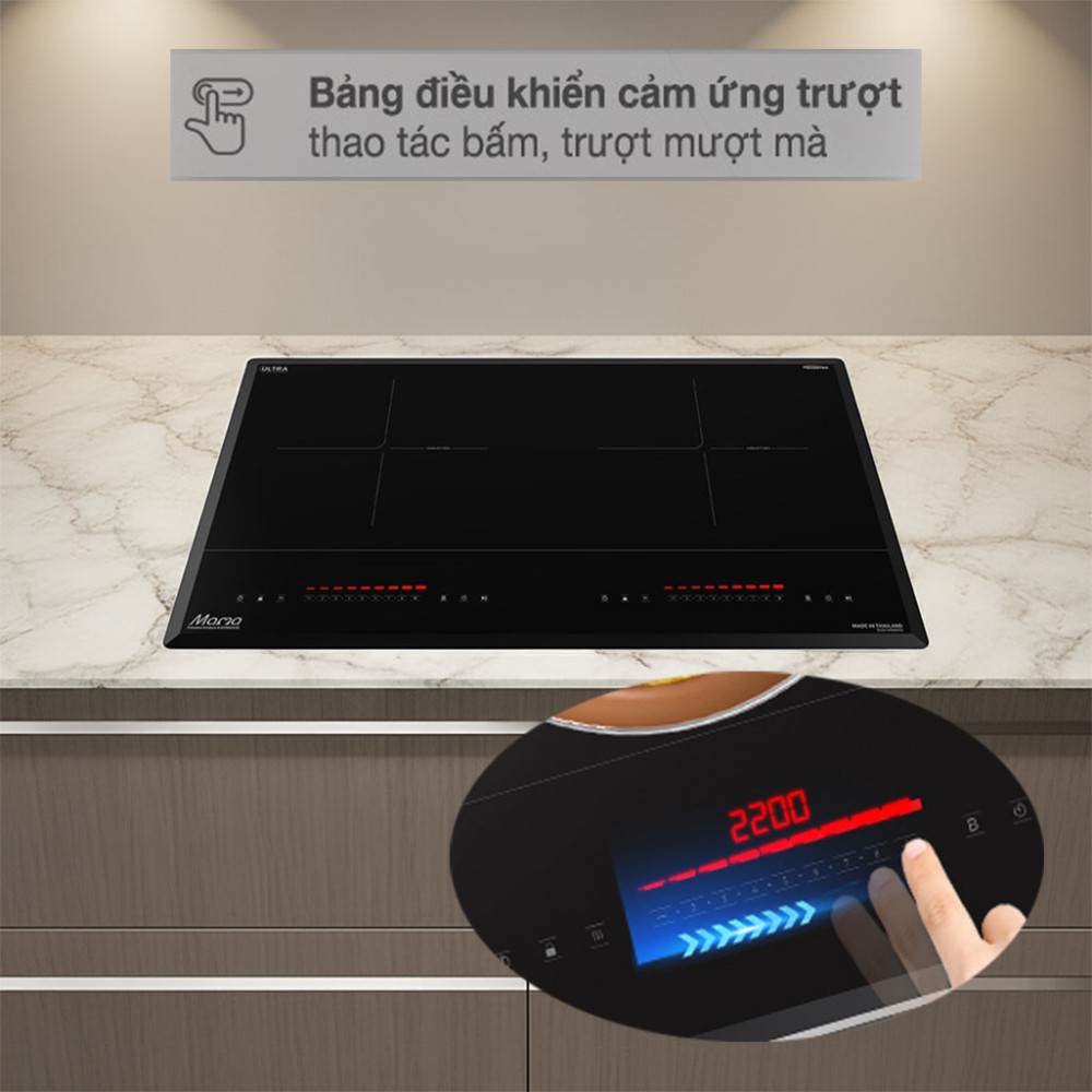 Bếp điện từ đôi Sunhouse Mama MMB899DI - Hàng chính hãng