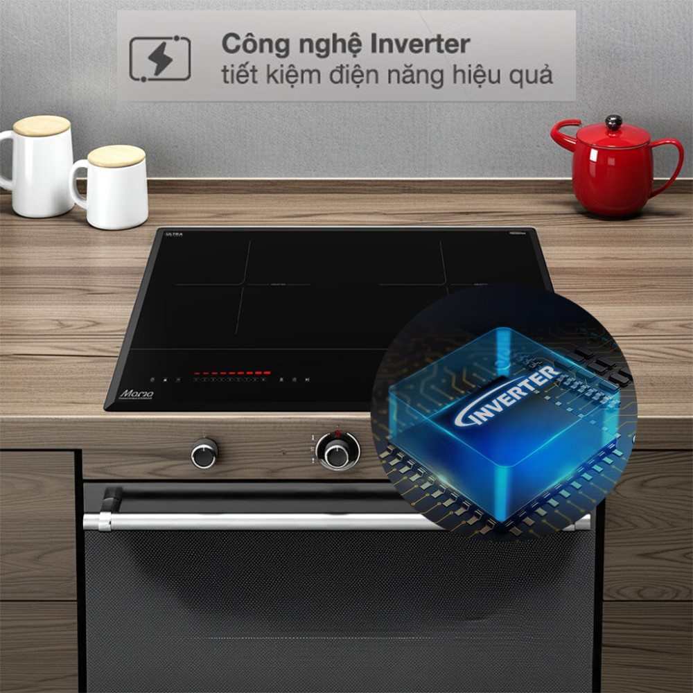 Bếp điện từ đôi Sunhouse Mama MMB899DI - Hàng chính hãng