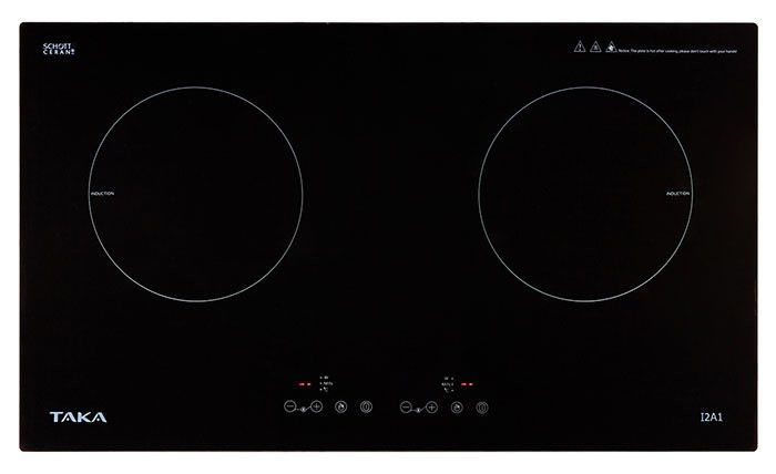 Bếp đôi điện từ Taka TK-I2A1 - Hàng chính hãng