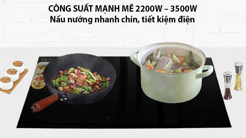 Bếp đôi hồng ngoại điện từ Apechome LC-QT45MAX - Hàng chính hãng