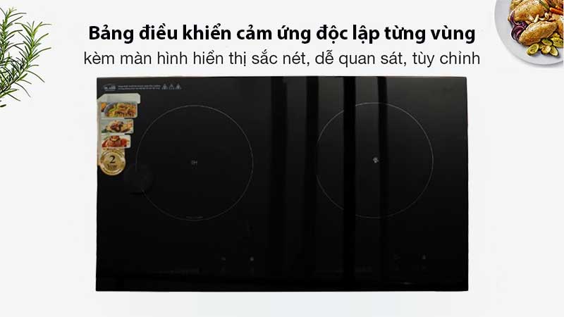 Bếp đôi hồng ngoại điện từ Apechome LC-QT45MAX - Hàng chính hãng