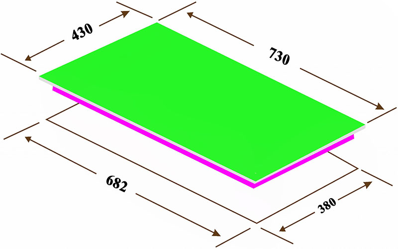Bếp đôi điện từ hồng ngoại Capri CR-707HI - Hàng chính hãng