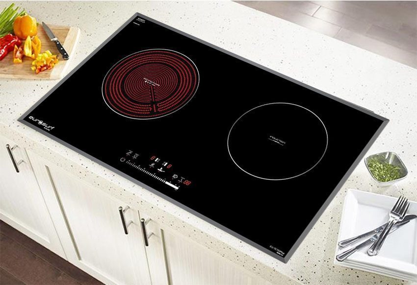 Bếp đôi điện từ hồng ngoại Eurosun EU-TE703Plus - Hàng chính hãng