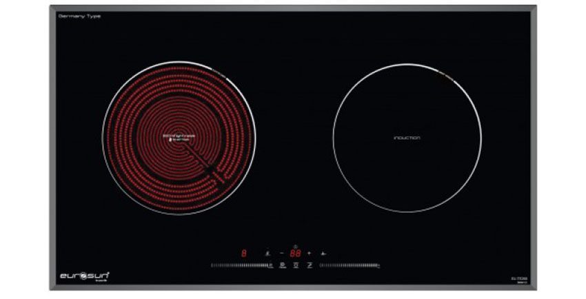 Bếp đôi điện từ hồng ngoại Eurosun EU-TE269S - Hàng chính hãng