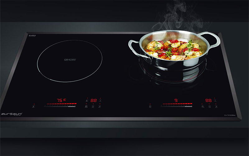 Bếp đôi điện từ hồng ngoại Eurosun EU-TE509Max - Hàng chính hãng