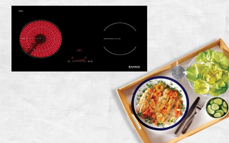 Bếp đôi điện từ hồng ngoại Faber FB-IH - Hàng chính hãng