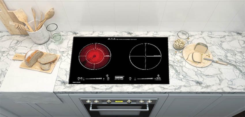 Bếp đôi điện từ hồng ngoại Giovani G-1021 ETS - Hàng chính hãng