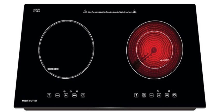 Bếp đôi điện từ hồng ngoại Giovani G-211ET