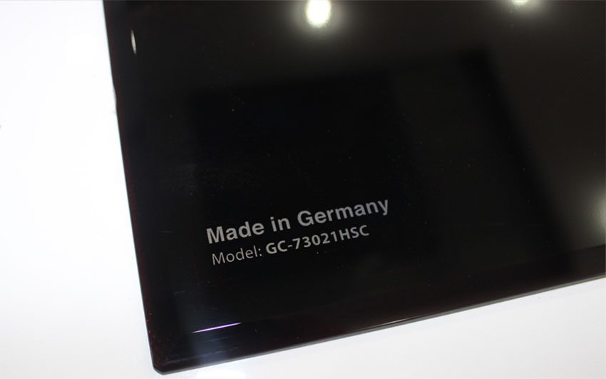 Chất liệu mặt kính của Bếp đôi điện từ hồng ngoại Giovani GC-73021 HSC