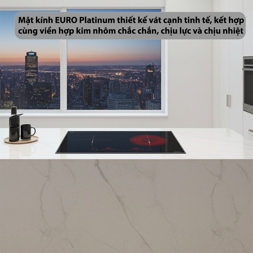 Bếp đôi điện từ hồng ngoại GrandX GX-E677SE - Hàng chính hãng