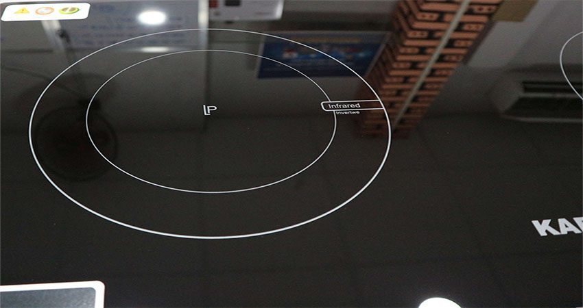 Bếp đôi điện từ hồng ngoại Kaff KF-737IH - Hàng chính hãng