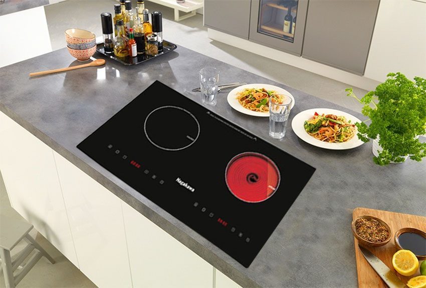 Bếp đôi điện từ hồng ngoại Nagakawa NAG1251 - Hàng chính hãng