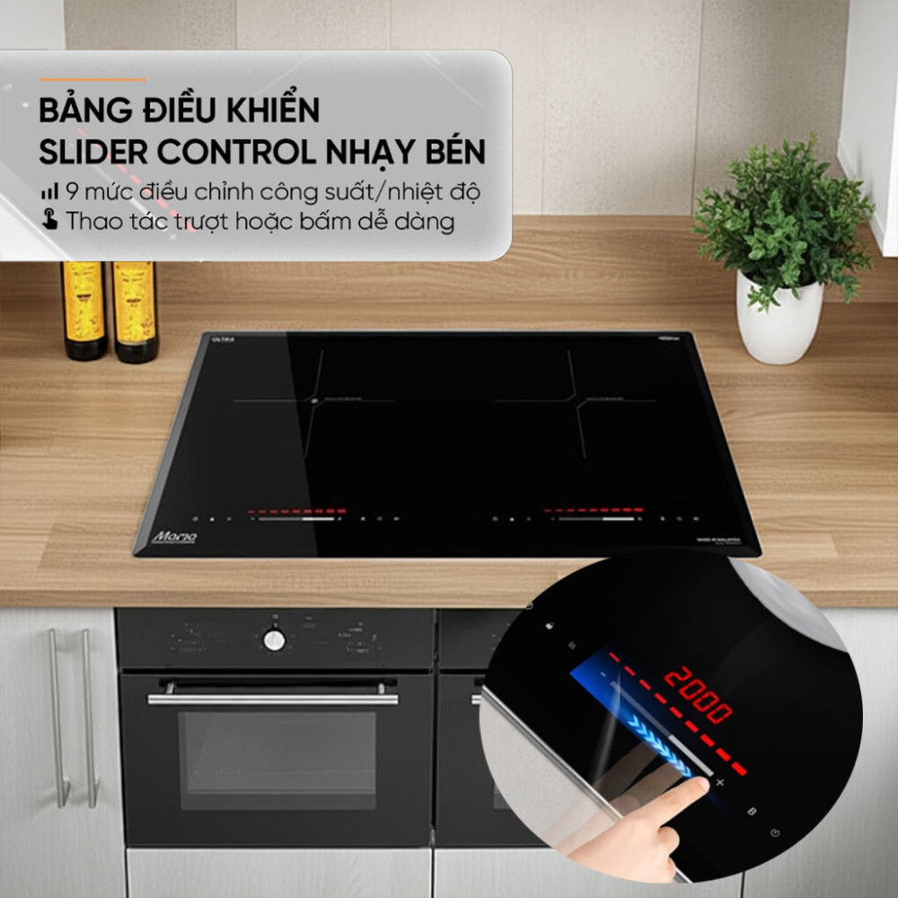 Bếp đôi điện từ hồng ngoại Sunhouse Mama MMB568-EI - Hàng chính hãng