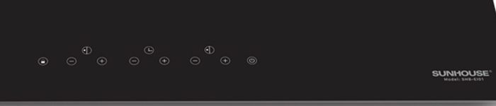 Bếp đôi điện từ hồng ngoại Sunhouse SHB EI01 - Hàng chính hãng