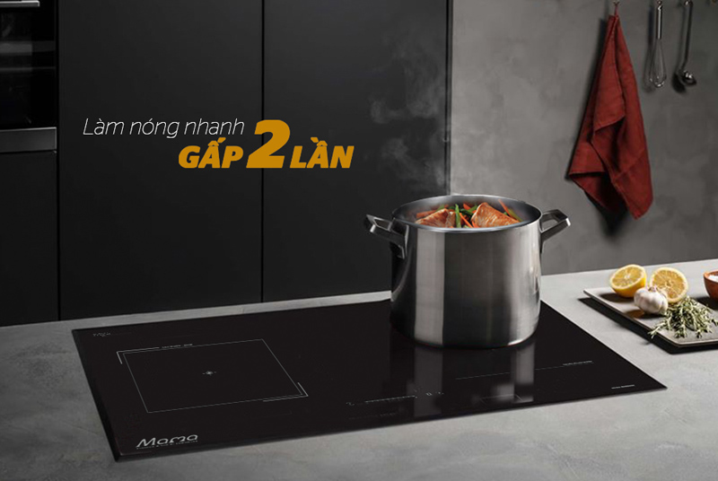 Bếp đôi điện từ hồng ngoại Sunhouse Mama APB9986 - Hàng chính hãng