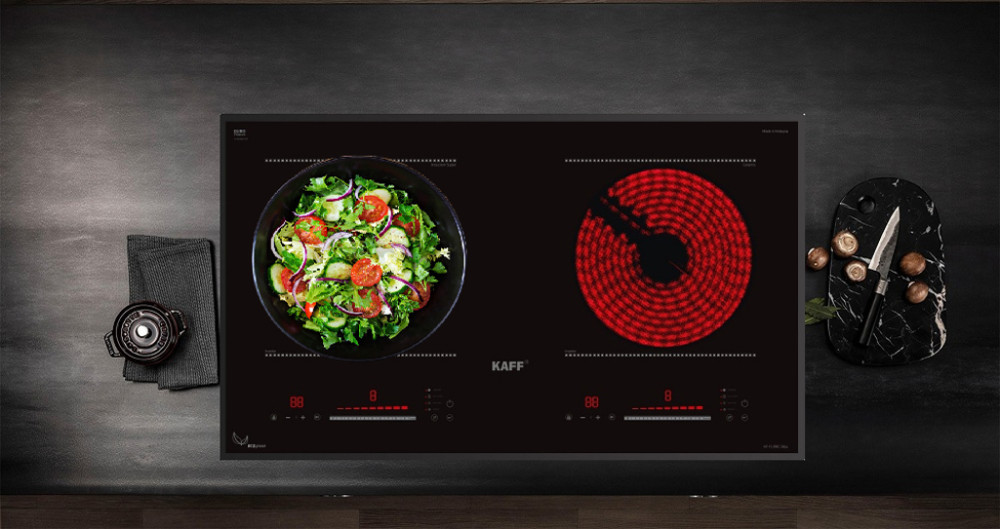 Thiết kế dạng âm bàn bếp, tăng tính thẩm mỹ và sang trọng