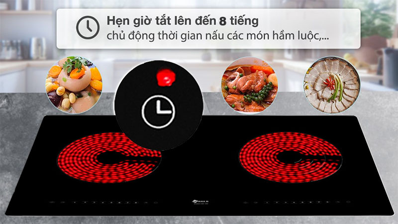 Bếp đôi hồng ngoại Arber AB169 - Hàng chính hãng