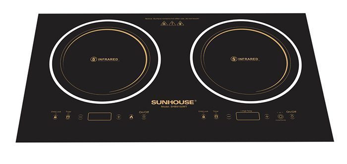 Bếp đôi hồng ngoại Sunhouse SHB9102MT - Hàng chính hãng