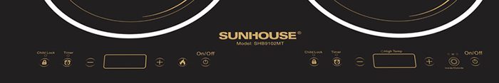 Bếp đôi hồng ngoại Sunhouse SHB9102MT - Hàng chính hãng